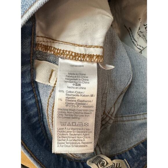 Madewell The '90s Straight Mid-Rise Jean - Picture 7 of 8